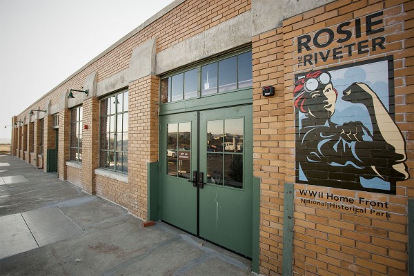 The Rosie the Riveter visitor center recently opened in the a former oil house at Ford Point. (Photo by Mark Andrew Boyer)